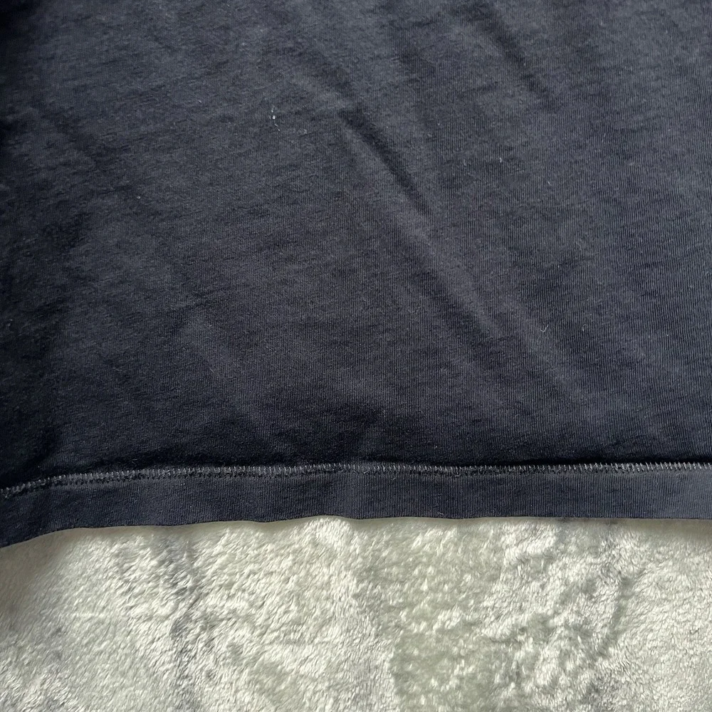 Helmut Lang Thanks Helmut Logo Black Shirt Size XL Luxury Designer - Picture 7 of 7